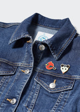 Load image into Gallery viewer, Snowy Egret Wood Pin