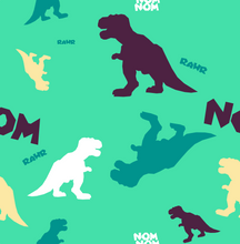 Load image into Gallery viewer, NOM NOM NOM Dinosaur 24"x36" Wrapping Paper
