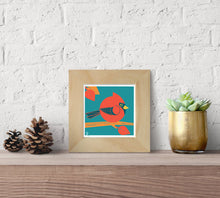 Load image into Gallery viewer, Blue Jay 4x4 Limited Edition Giclee Print