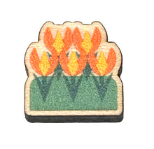 Load image into Gallery viewer, BORBs Wooden Pin Holder Large Standee - Mountains