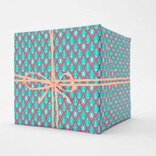 Load image into Gallery viewer, Go For Launch Space Rocket 24"x36" Wrapping Paper