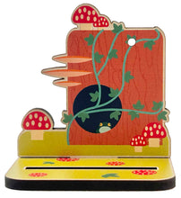 Load image into Gallery viewer, BORBs Wooden Pin Holder Small Standee - Stump