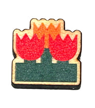 Load image into Gallery viewer, BORBs Wooden Pin Holder Small Standee - Birdhouse