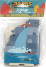 Load image into Gallery viewer, BORBs Wooden Pin Holder Medium Standee - Waterfall
