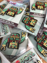 Load image into Gallery viewer, NoBots 4n-715-UN Screenprinted Purple Enamel Pin