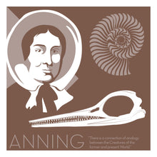 Load image into Gallery viewer, Mary Anning - Eureka Giclee 6x6 Print