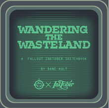 Load image into Gallery viewer, Wandering the Wasteland: A Fallout Inktober Sketchbook