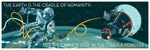 Load image into Gallery viewer, Cradle of Humanity Project Gemini Space 12x36 POPaganda print