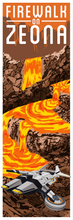 Load image into Gallery viewer, Firewalk on Zeona - Mass Effect 12x36 Limited Edition Giclee Print