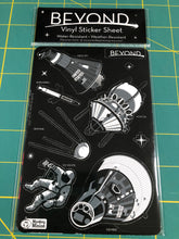 Load image into Gallery viewer, BEYOND Space Race Vinyl Sticker Sheet
