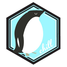 Load image into Gallery viewer, Chill Penguin Wooden Magnet