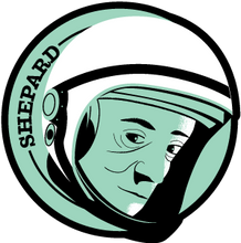 Load image into Gallery viewer, Astronaut Alan Shepard Wood Pin
