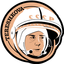 Load image into Gallery viewer, Astronaut Valentina Tereshkova Wooden Pin