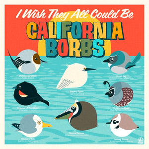 California Borbs 8x8 Giclee Art Print