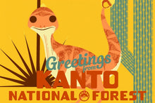 Load image into Gallery viewer, Kanto National Forest Postcard Set
