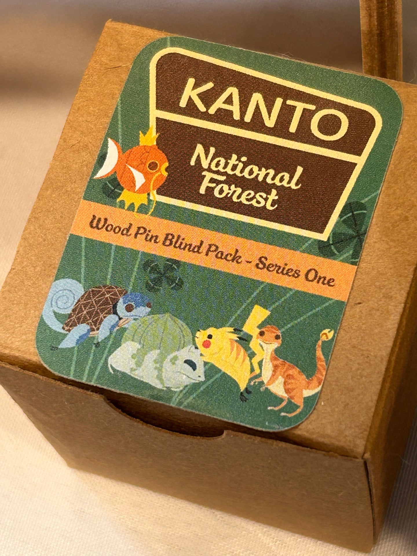 Kanto National Forest Wooden Pin Blind Box