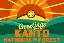 Load image into Gallery viewer, Kanto National Forest Postcard Set
