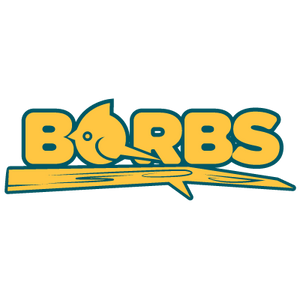 BORBs Magpie Wooden Pin