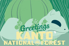 Load image into Gallery viewer, Kanto National Forest Postcard Set
