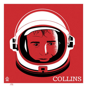 Astronaut Michael Collins 4x4 Limited Edition Art Print