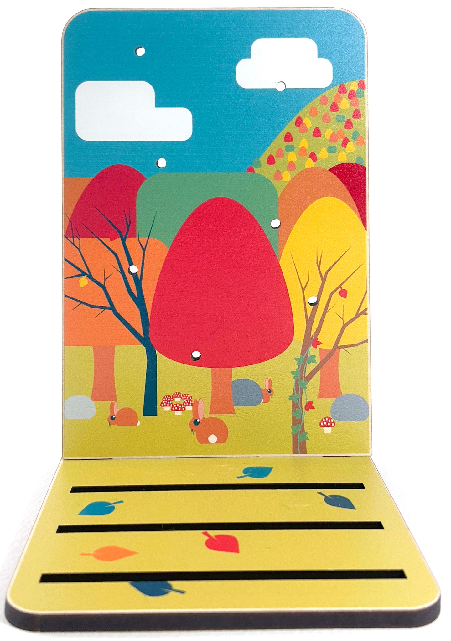 BORBs Wooden Pin Holder Large Standee - Autumn Valley