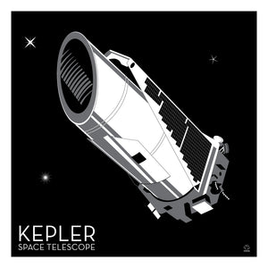 Kepler Space Telescope 10x10 Giclee Print