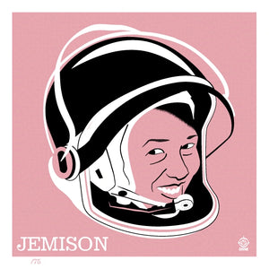 Astronaut Mae Jamison 4x4 Limited Edition Art Print