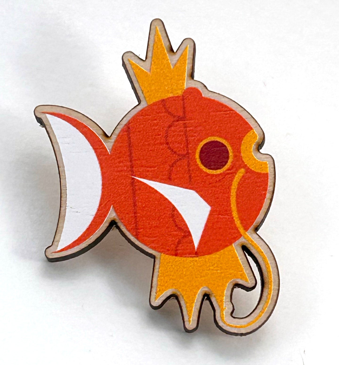 Kanto National Forest Wooden Pin Magikarp