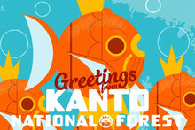 Load image into Gallery viewer, Kanto National Forest Postcard Set
