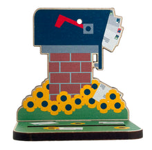 Load image into Gallery viewer, BORBs Wooden Pin Holder Small Standee - Mailbox
