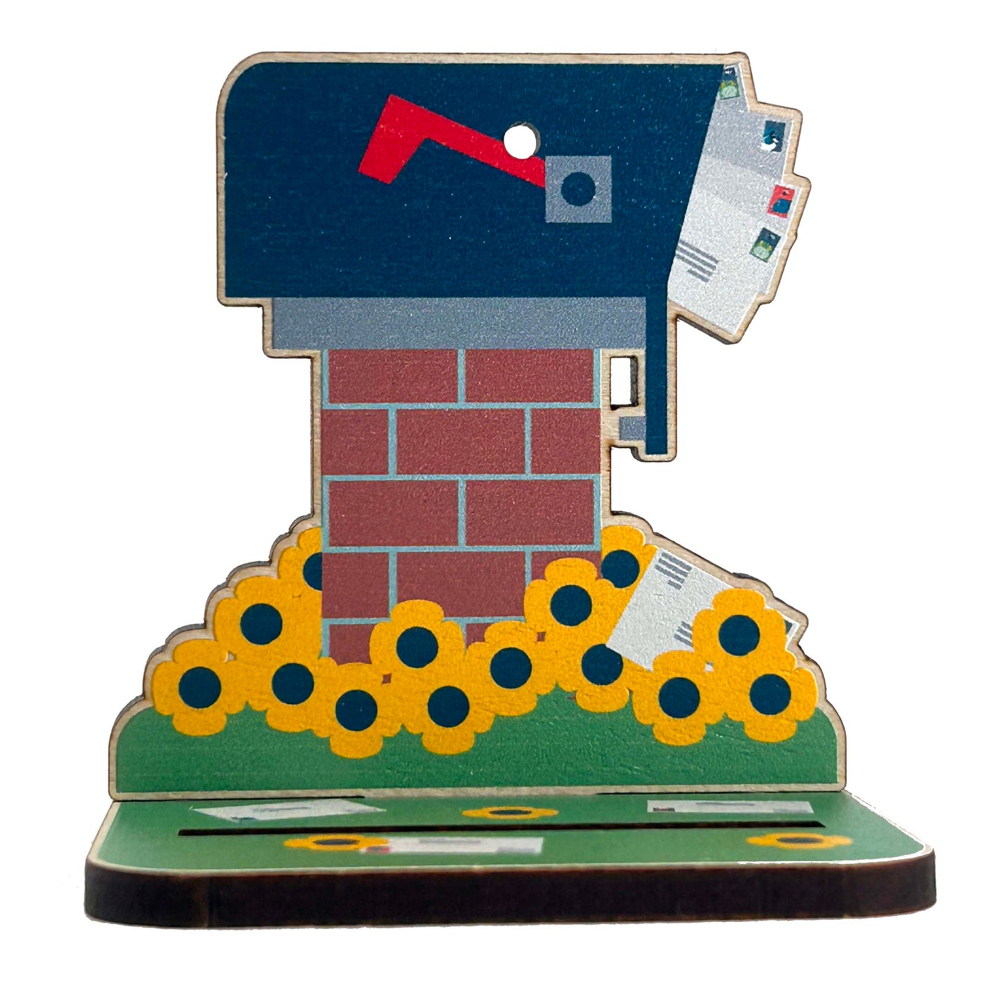 BORBs Wooden Pin Holder Small Standee - Mailbox