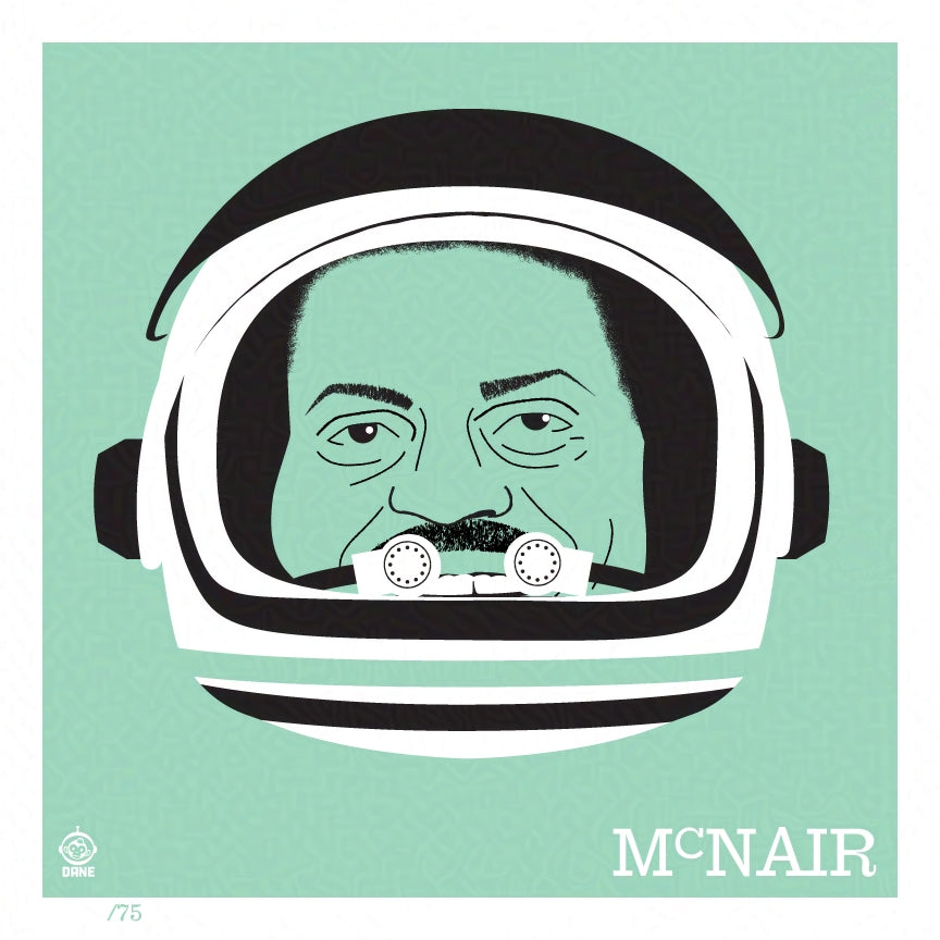 Astronaut Ronald McNair 4x4 Limited Edition Art Print