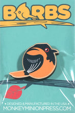 Load image into Gallery viewer, BORBS Baltimore Oriole Wooden Pin
