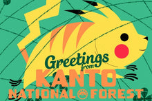 Load image into Gallery viewer, Kanto National Forest Postcard Set

