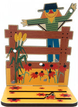 Load image into Gallery viewer, BORBs Wooden Pin Holder Medium Standee - Scarecrow
