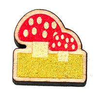 Load image into Gallery viewer, BORBs Wooden Pin Holder Small Standee - Stump
