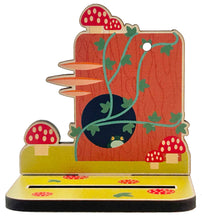 Load image into Gallery viewer, BORBs Wooden Pin Holder Small Standee - Stump
