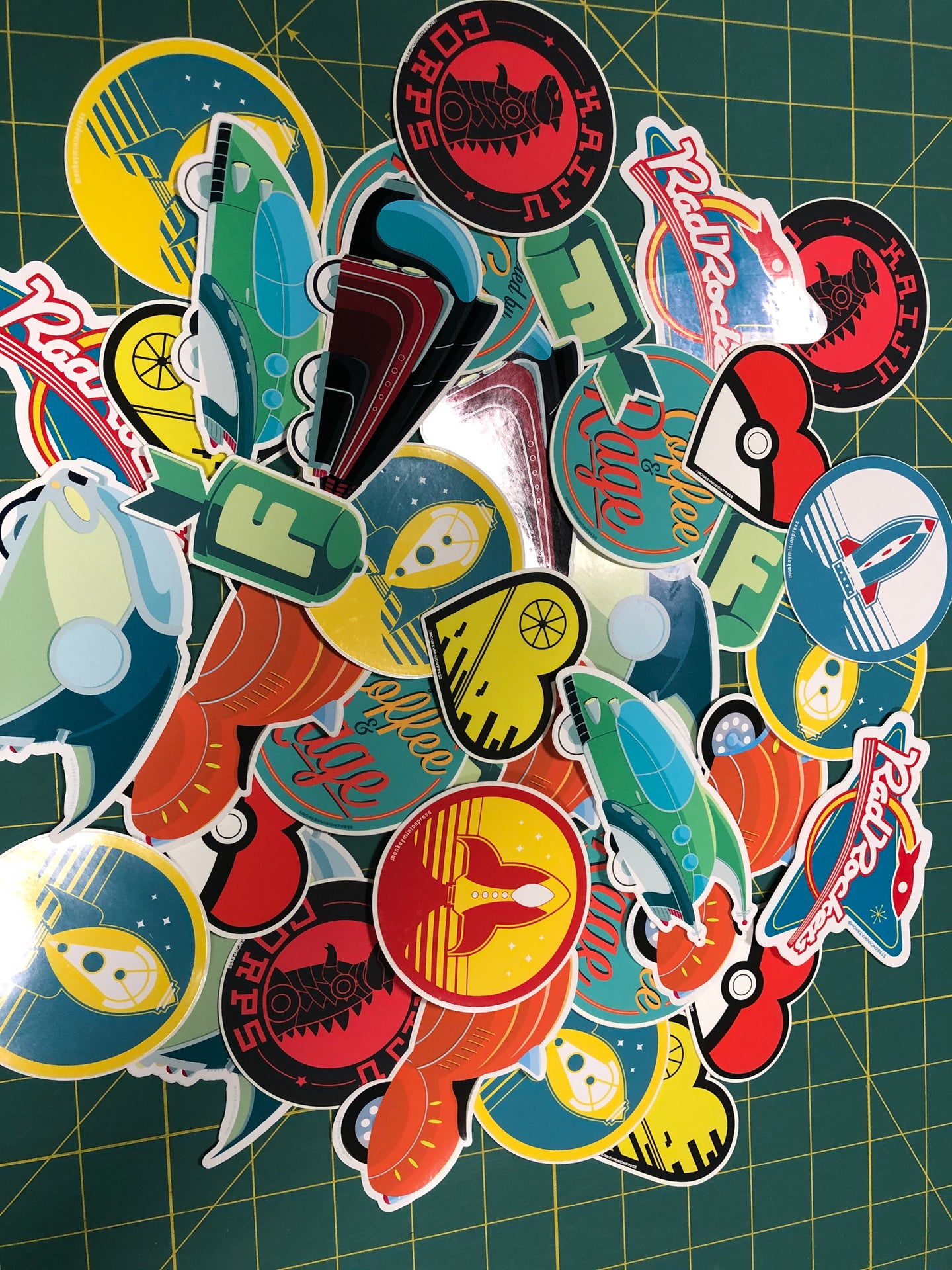 Sticker Blind 6-Pack