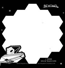 Beyond JWST 3x3 Sticky Post-It Notes