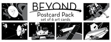 Load image into Gallery viewer, Beyond Space Art Set of 6 4x6 Postcards

