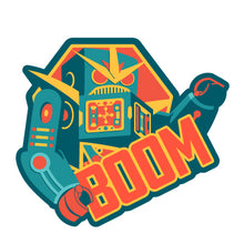 Load image into Gallery viewer, BOOM Robot Wood Pin
