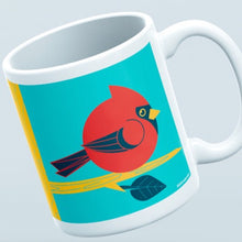 Load image into Gallery viewer, Borbs Cardinal Coffee or Tea Mug
