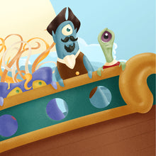 Load image into Gallery viewer, Captain Dan vs. The Kraken All Ages Picture Book
