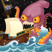 Load image into Gallery viewer, Captain Dan vs. The Kraken All Ages Picture Book
