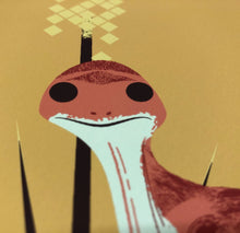 Load image into Gallery viewer, Charmander 8x8 Mid-Century Modern Giclee Print
