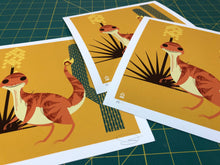 Load image into Gallery viewer, Charmander 8x8 Mid-Century Modern Giclee Print
