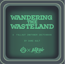 Load image into Gallery viewer, Wandering the Wasteland: A Fallout Inktober Sketchbook
