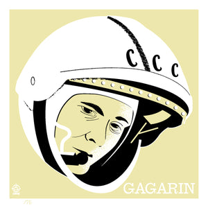 Astronaut Yuri Gagarin 4x4 Limited Edition Art Print