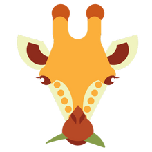 Load image into Gallery viewer, Giraffe WILD Wooden Pin
