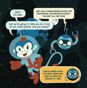 Ham & CHEES Guide to the Solar System All Ages Picture Book
